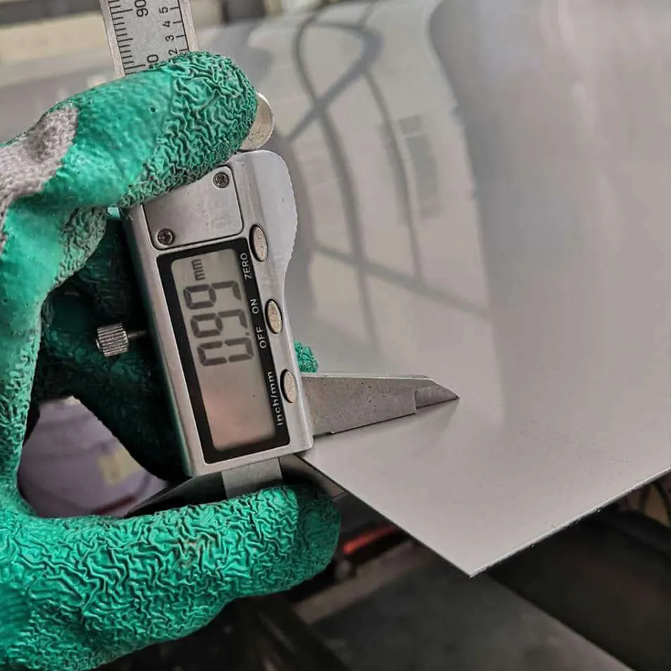 กรณี บริษัท ล่าสุดเกี่ยวกับ ใบเหล็กไร้ขัดสําหรับโครงการผลิตแม่นยําในเกาหลีใต้