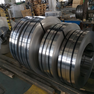 ASTM 304 Stainless Steel Decorative Magnetic Coil Strip 0.08mm 0.12mm 0.35mm Thickness